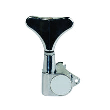 Load image into Gallery viewer, Set of 4 Universal Chrome 2x2 Tuners - 2x2 Bass Guitar Machine Heads Tuning Keys
