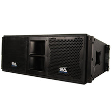 Load image into Gallery viewer, SALA-210 - Pair of Passive 2x10 Line Array Speakers with Dual Compression Drivers
