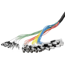Load image into Gallery viewer, SALS-24x8x200 - 24 Channel 200' Snake Cable (XLR &amp; TRS Returns)
