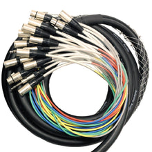Load image into Gallery viewer, SALS-16x8x25 - 16 Channel 25' Snake Cable (XLR &amp; TRS Returns)
