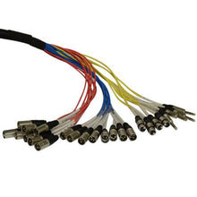 Load image into Gallery viewer, SALS-16x8x150 - 16 Channel 150' Snake Cable (XLR &amp; TRS Returns)
