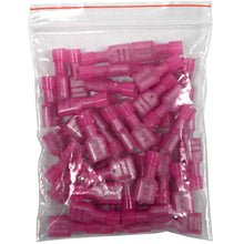 Load image into Gallery viewer, SAPT210 - 50 Pack of Fully Insulated 22/18 Gauge Female Quick Disconnect Wire Connectors
