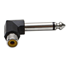 Load image into Gallery viewer, SAPT102 (10 Pack) - RCA Female to 1/4" Right Angle Male Adapter
