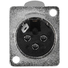 Load image into Gallery viewer, SAPT239 - XLR Female Nickel Panel Mount Connectors
