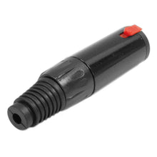 Load image into Gallery viewer, SAPT246 (2 Pack) - 1/4" Female Locking Cable Jack Connectors - Black Metal

