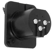 Load image into Gallery viewer, SAPT255 (5 Pack) - 3 Pole XLR Male Vertical PCB Mount Connector - Black
