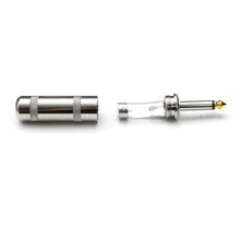 Load image into Gallery viewer, SAPT3 - Large Barrel 1/4" Nickel Connector Mono
