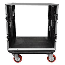 Load image into Gallery viewer, 10 Space Rack Case with Casters
