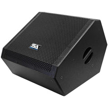 Load image into Gallery viewer, SAX-15M-PW - Pair of Powered Compact 15 Inch 2 Way Coaxial Floor / Stage Monitors with Titanium Horns
