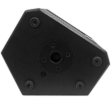 Load image into Gallery viewer, SAX-8M-PW - Pair of Powered Compact 8 Inch 2 Way Coaxial Floor / Stage Monitors with Titanium Horns
