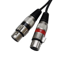 Load image into Gallery viewer, SAXMRM-2x10- 10 Foot Dual XLR Female to Dual RCA Male Patch Cable
