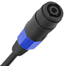 Load image into Gallery viewer, SPXC-3-  4 Pack of 3 Foot Speakon Extension Cables - Speakon Male to Speakon Female 3'
