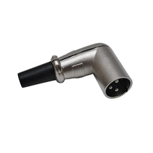 Load image into Gallery viewer, SAPT303-304 - 8 Pack of Right Angle 3 Pin XLR Male Connectors (4 Male &amp; 4 Female)
